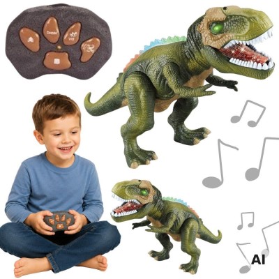 WOOPIE Remote Controlled Dinosaur RC Robot T-Rex - Fun!