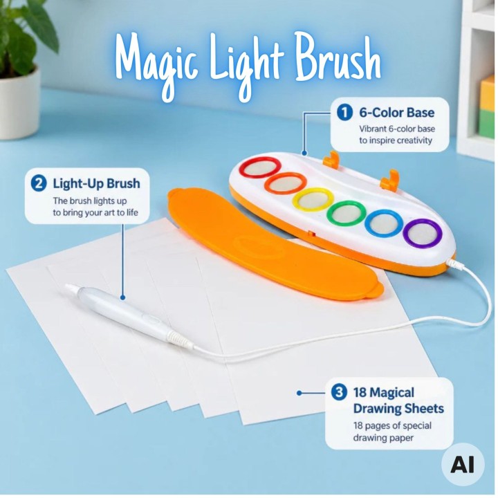 WOOPIE Magic LED Water Brush - Light Painting Kit