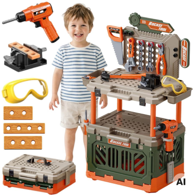 Workbench 4-in-1 Set 90 pcs. Electric Drill Accessories