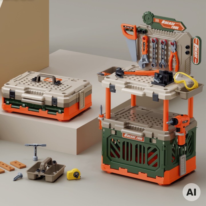 Workbench 4-in-1 Set 90 pcs. Electric Drill Accessories
