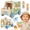 TOOKY TOY Safarii Activity Cube Car