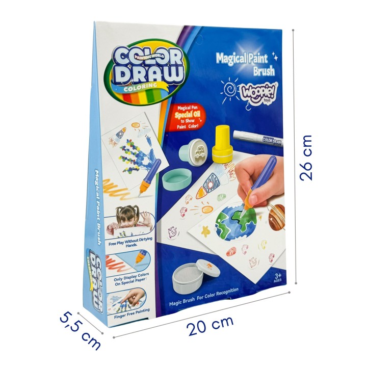Magic Brush Creative Set with Stamps 3+