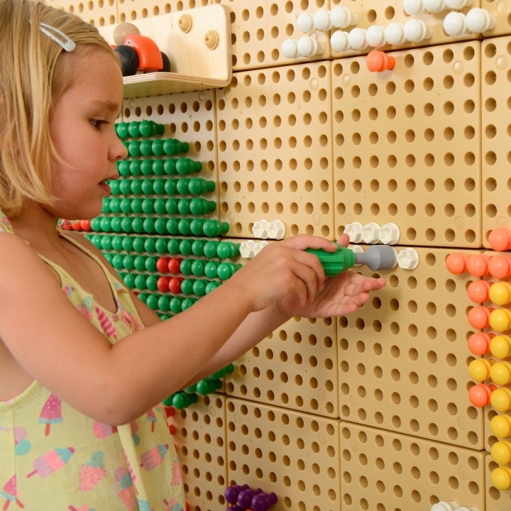 Zestaw Narzędzi z Wkrętarką MASTERKIDZ - 8 Elementów STEM