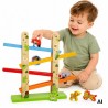 VIGA Wooden Slide for Animals Jungle 7 pcs.