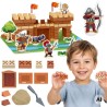 WOOPIE DIY Brick Castle Construction Kit 273 pcs. Building Bricks