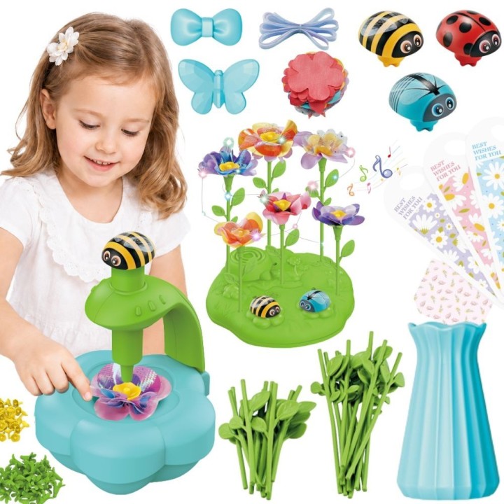 WOOPIE DIY Flower Bouquet Making Kit Machine Light