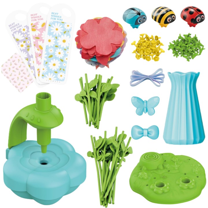 WOOPIE DIY Flower Bouquet Making Kit Machine Light