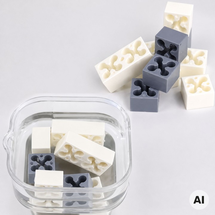 Woopie Residence House Construction Set 311 pcs - toy store
