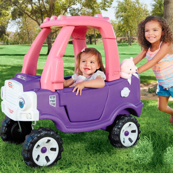 Jeździk Samochód Terenowy Różowo-Fioletowy Little Tikes