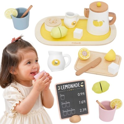 Wooden Lemonade Set 21 pcs VIGA PolarB 18m+