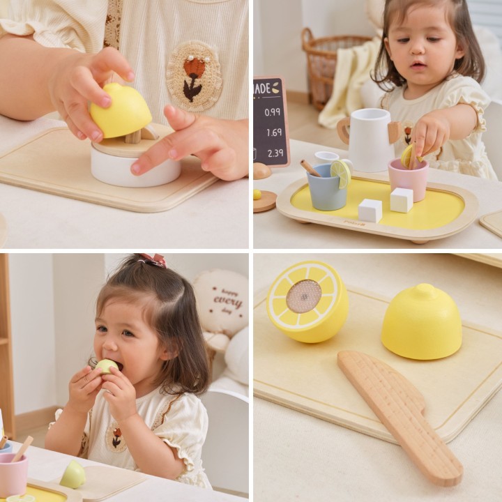 Wooden Lemonade Set 21 pcs VIGA PolarB 18m+