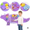VIGA Wooden Sensory-Manipulation Board EDU Triceratops