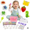 WOOPIE Creative Set Magical Water World For Creating Gel Figures 30 pcs.