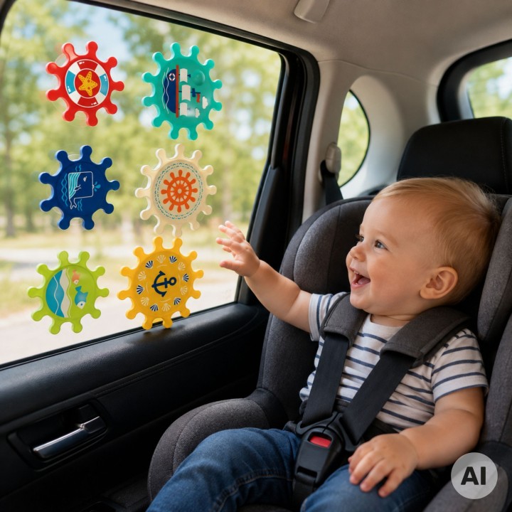 WOOPIE BABY Bath Toy with Gears - fun in the water!