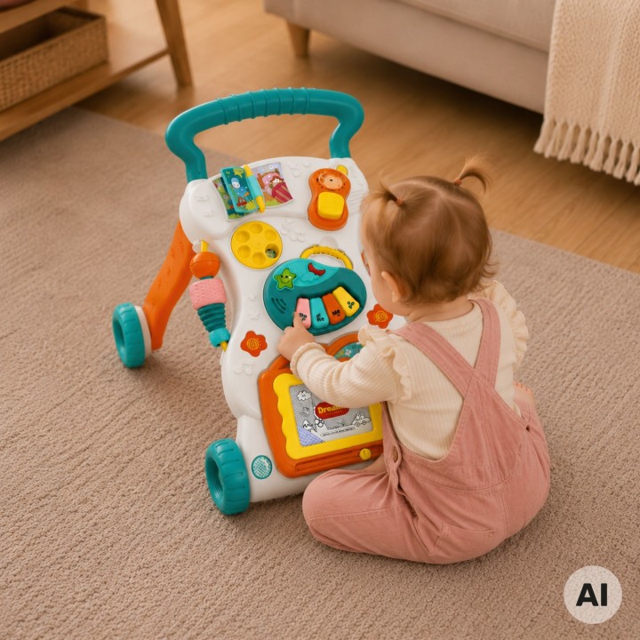 WOOPIE BABY Playing Walker with Scribble - Joy for Toddlers