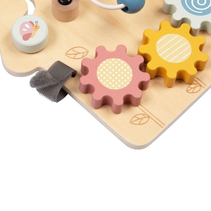 2-in-1 8-piece Classic Villages Manipulation Board - Wooden Educational Toy