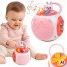 WOOPIE Shape Sorter Educational Piano for Kids Pink