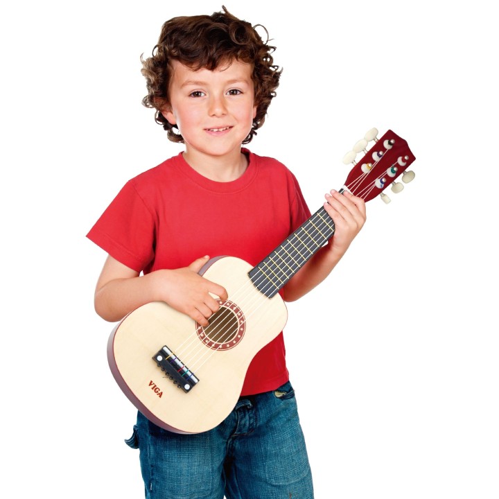 Viga Wooden Guitar for Kids 21" 6 Strings - Natural