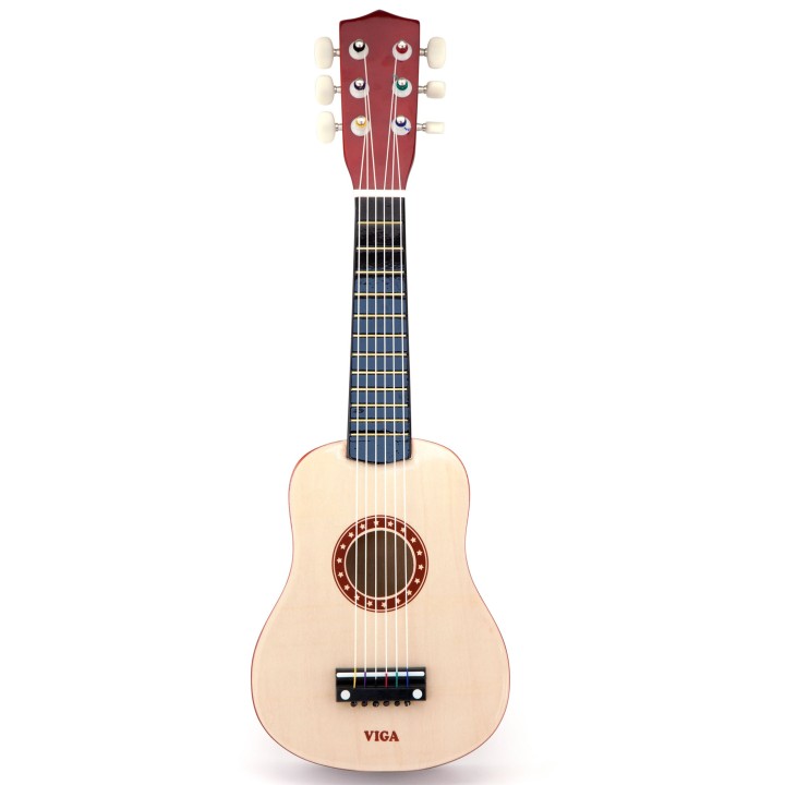 Viga Wooden Guitar for Kids 21" 6 Strings - Natural