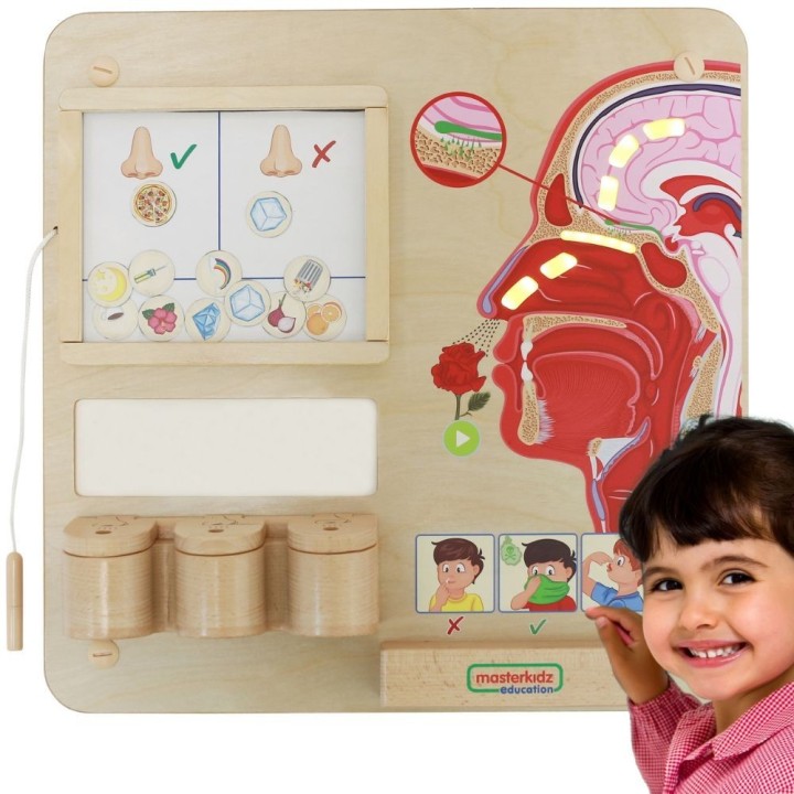 MASTERKIDZ Montessori Educational Board Sense of Smell - development!