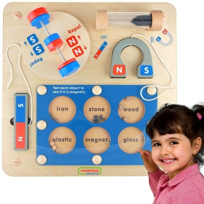 MASTERKIDZ Flex Montessori Educational Board - Magnetic Attraction