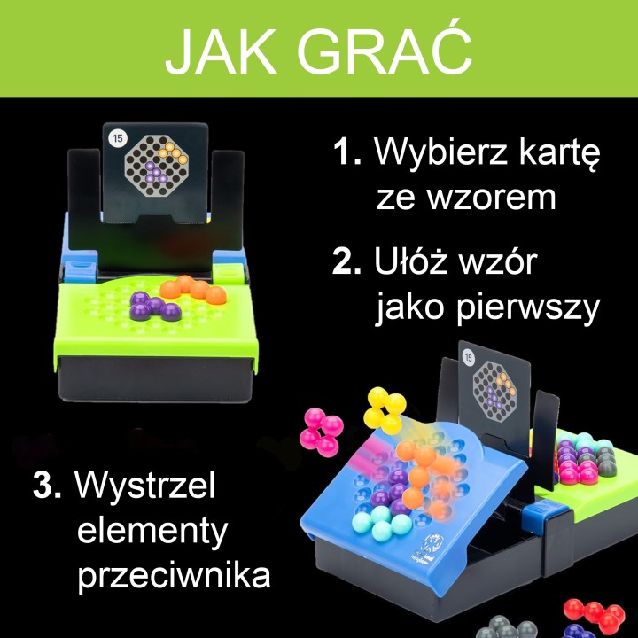 WOOPIE IQ Logic Game "Head to Head" - Brain Training 60+ Patterns