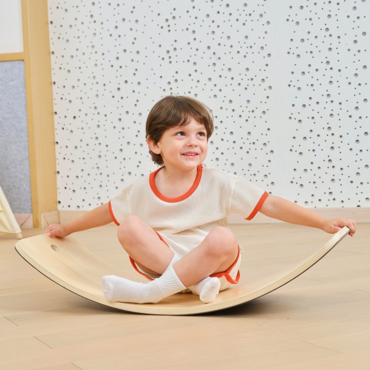 VIGA Wooden Balance Board - A Toy That Develops Skills