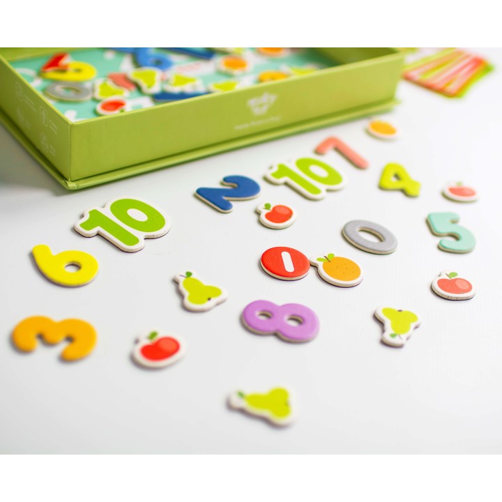 Magnetyczne pudełko do nauki matematyki Tooky Toy - Zabawka edukacyjna