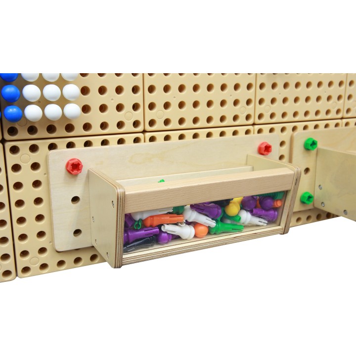 MASTERKIDZ Accessory Container - STEM Board, Transparent