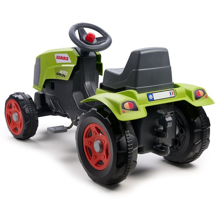 FALK Traktor na Pedały Claas Arion 470 z Przyczepą i Maską 2-6 Lat