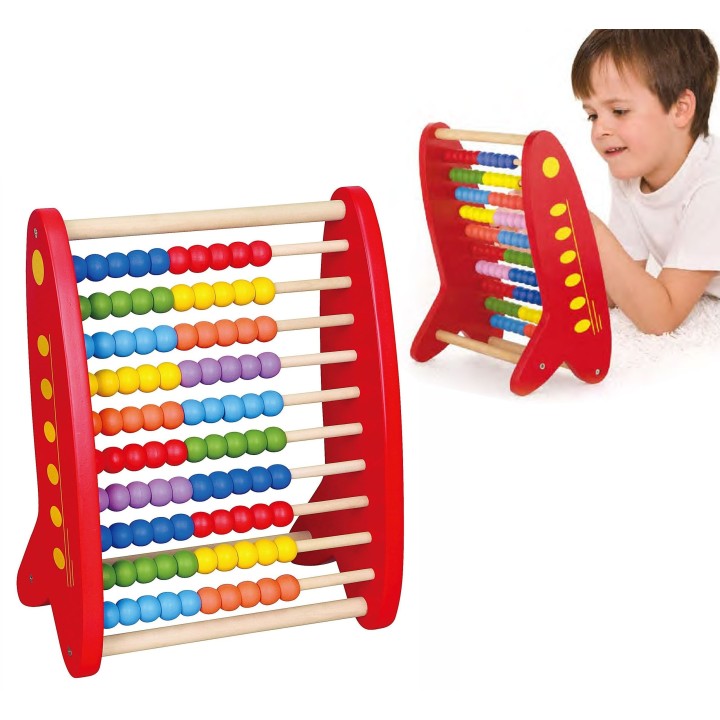VIGA Wooden Educational Abacus - learning through play
