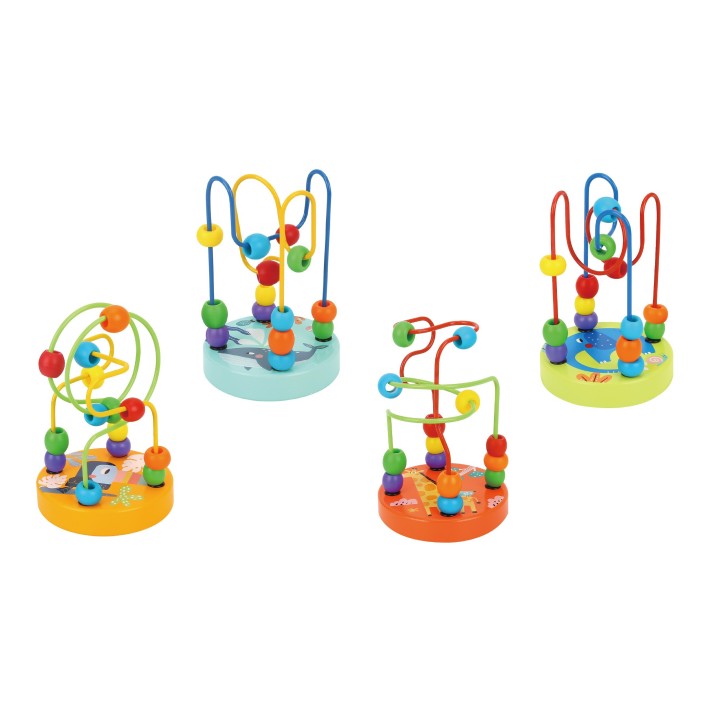 TOOKY TOY Wooden Motor Loop - Educational Intertwining