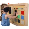 MASTERKIDZ Educational Board Recognition of Materials Textures Sense of Touch