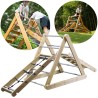 CLASSIC WORLD EDU Wooden Playground XL Montessori Climbing Ladder Set