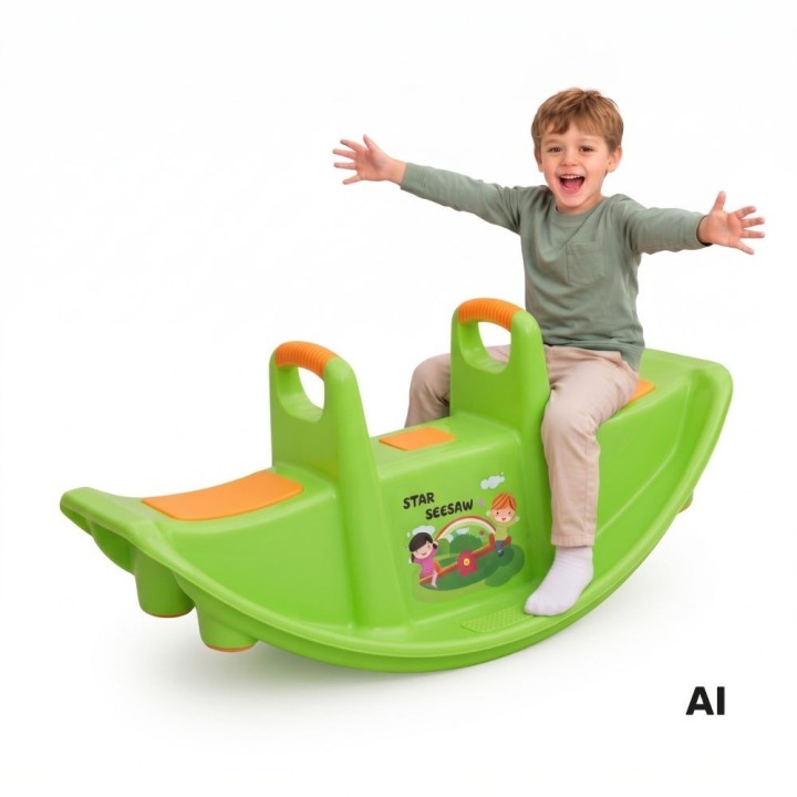 WOOPIE Multi-Person Rocker STAR Balance Swing Green
