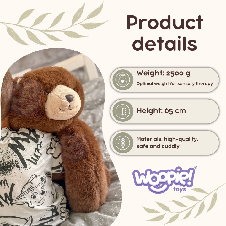 Woopie Weighted Plush Toy 65cm - A Hit for Youth!