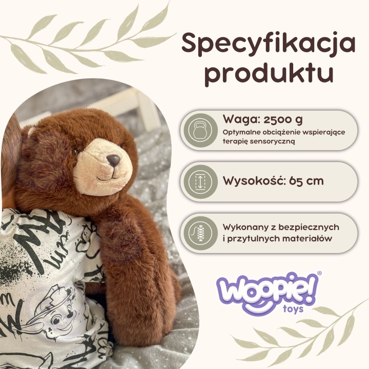 Woopie Weighted Plush Toy 65cm - A Hit for Youth!