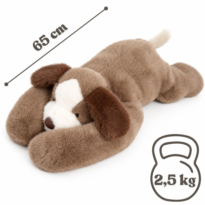 WOOPIE Piesek Miś Sensoryczny Obciążeniowy Pluszak 2,5kg do Wyciszenia Sen