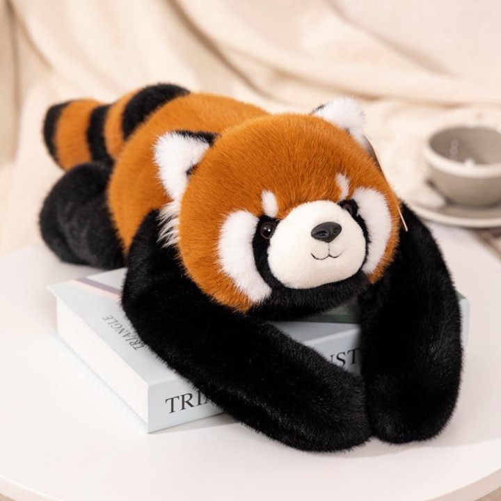 WOOPIE Red Panda Teddy Bear Sensory Weighted Plush Toy 1.5kg For Soothing Sleep
