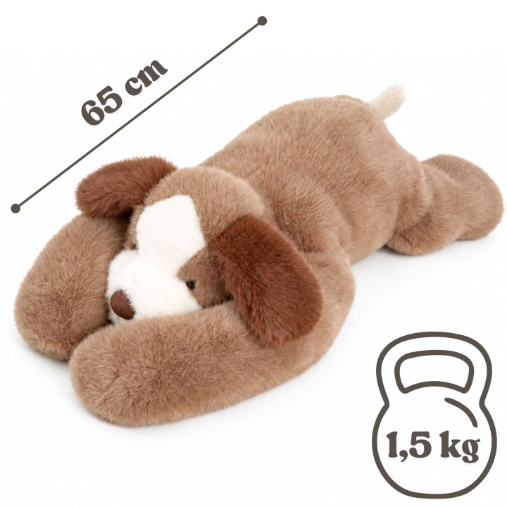 WOOPIE Sensory Dog Weighted Plush Toy 1.5kg For Soothing Sleep