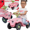 BIG Bobby Car Classic Flower Pink Pusher Ride-On for Girls