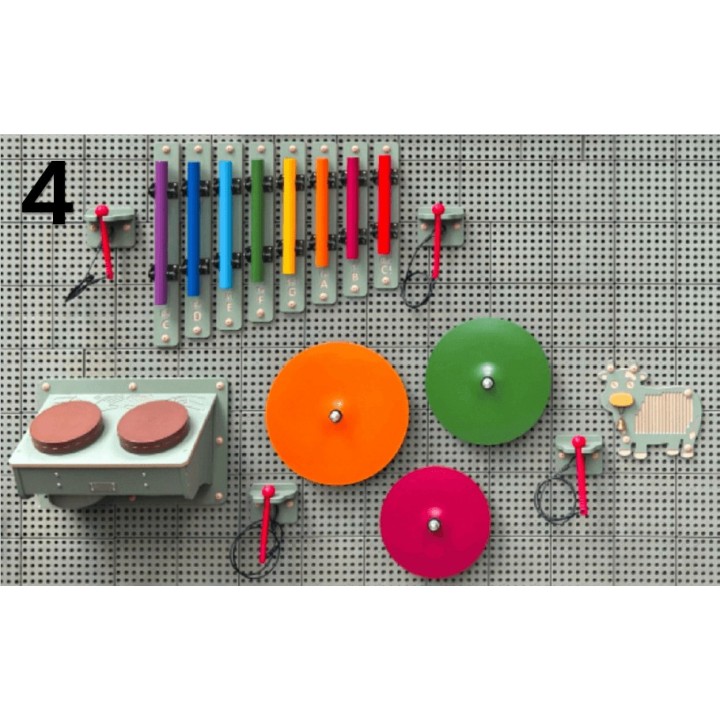MASTERKIDZ STEM Science Kit STEM Boards + Outdoor Wall Instruments
