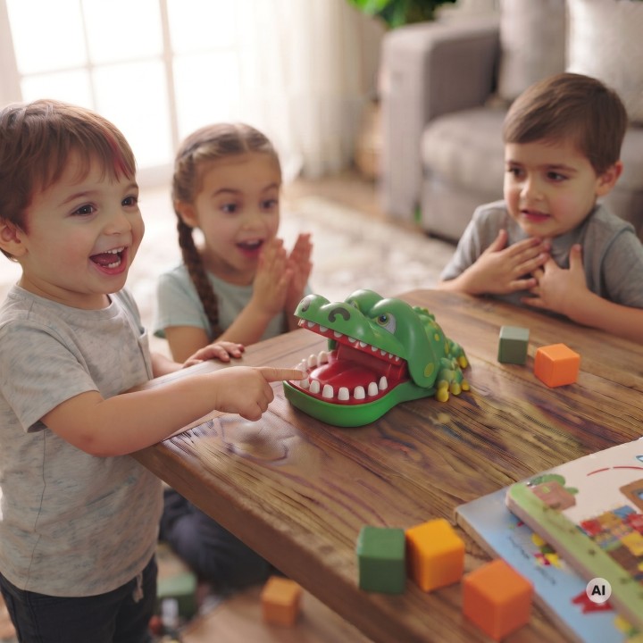 WOOPIE Arcade Game Biting Crocodile Sick Tooth