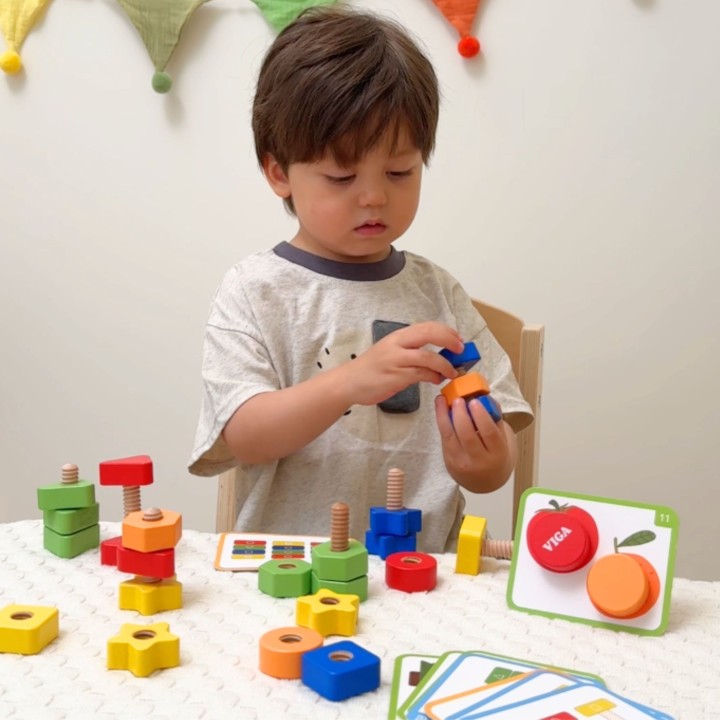 VIGA Nuts and Bolts Set - Educational Game 30 pcs.