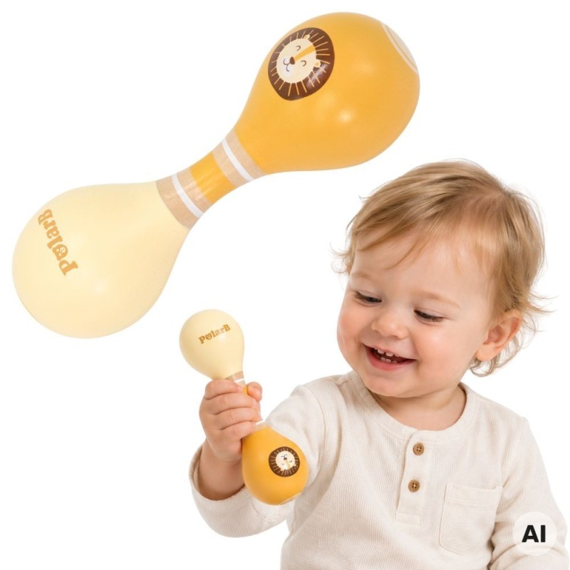 Viga PolarB Marakas Instrument Muzyczny dla Dzieci Grzechotka