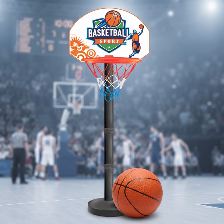 WOOPIE Basketball Set 93cm - Skill Game for Kids