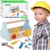 TOOKY TOY Wooden Tool Box Set 18 pcs.