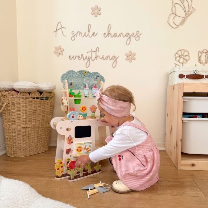 Wózek Ogrodowy Sklepik 57 el. Tooky Toy - Drewniana Zabawka