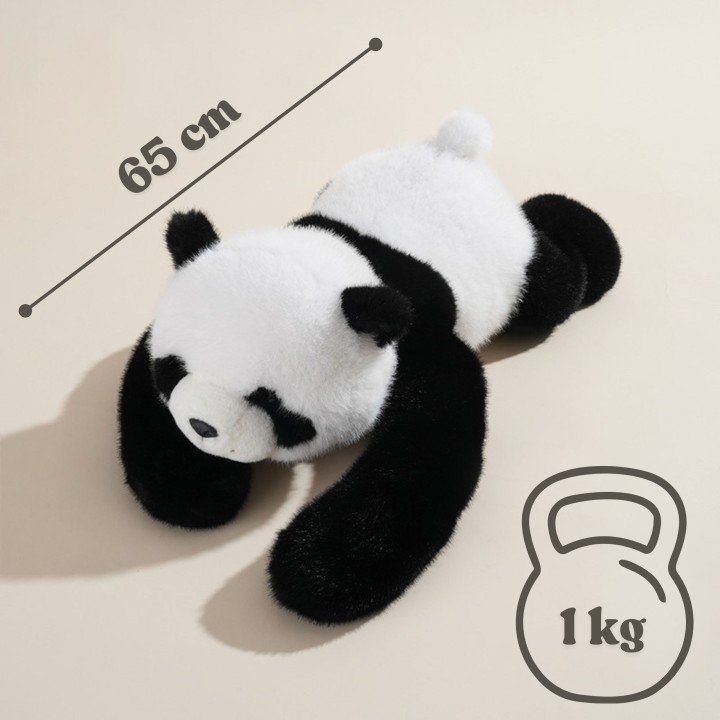 WOOPIE Panda Sensory Weighted Plush Toy 1kg For Soothing Sleep