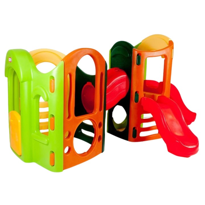 LITTLE TIKES 8-in-1 Playground Monkey Grove with Slides - Joy!